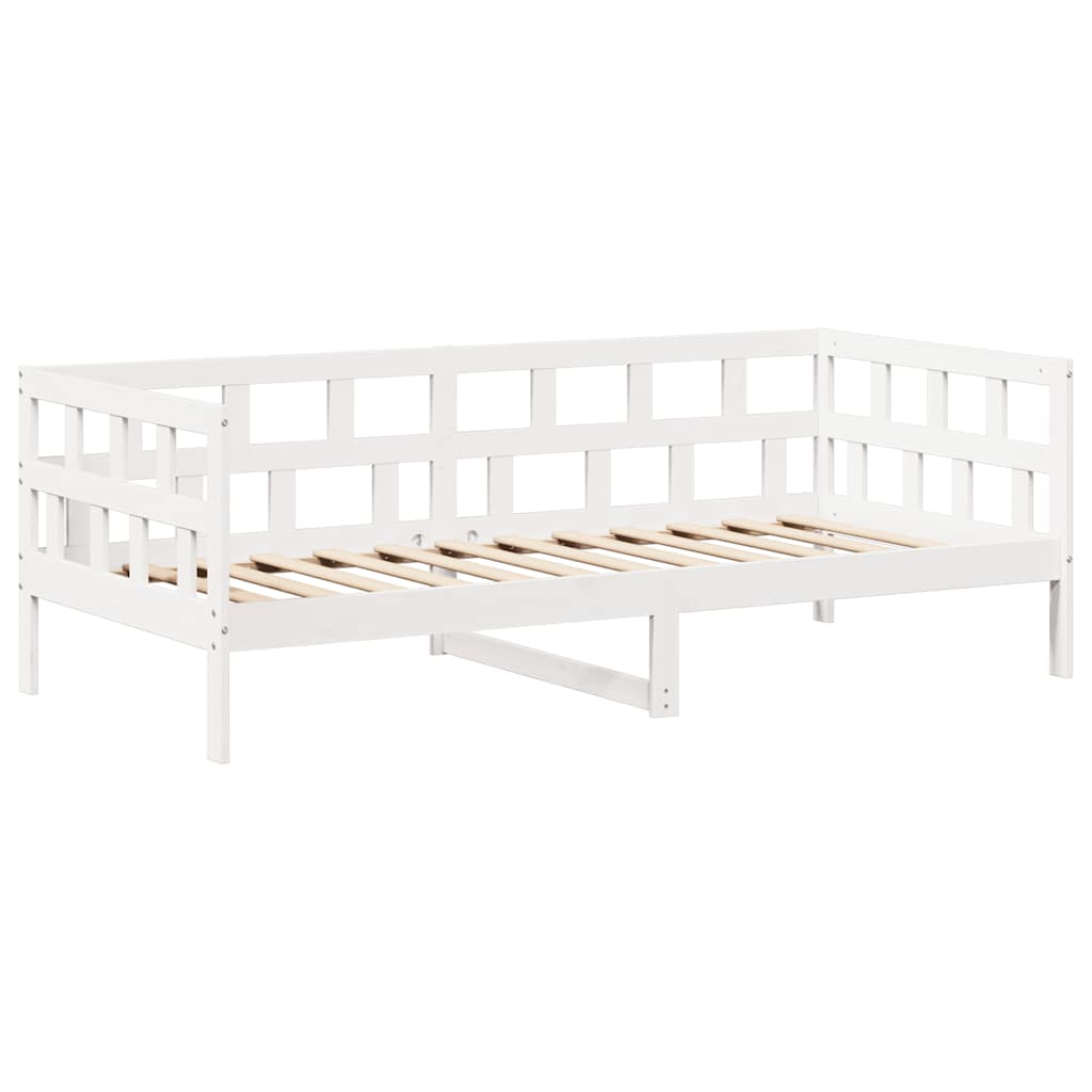 vidaXL Day Bed Set with Roof without Mattress White 80x200 cm 6