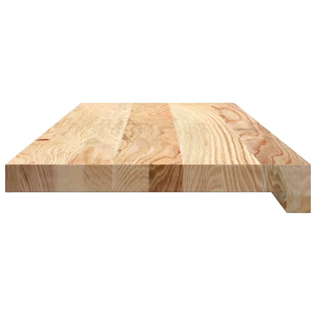 vidaXL Stair Treads 8 pcs Untreated 70x25x2 cm Solid Wood Oak 6