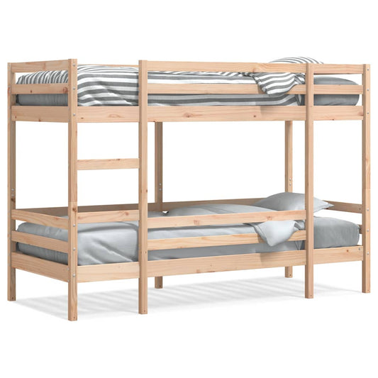 vidaXL Bunk Bed without Mattress 90x200 cm Solid Wood Pine 2