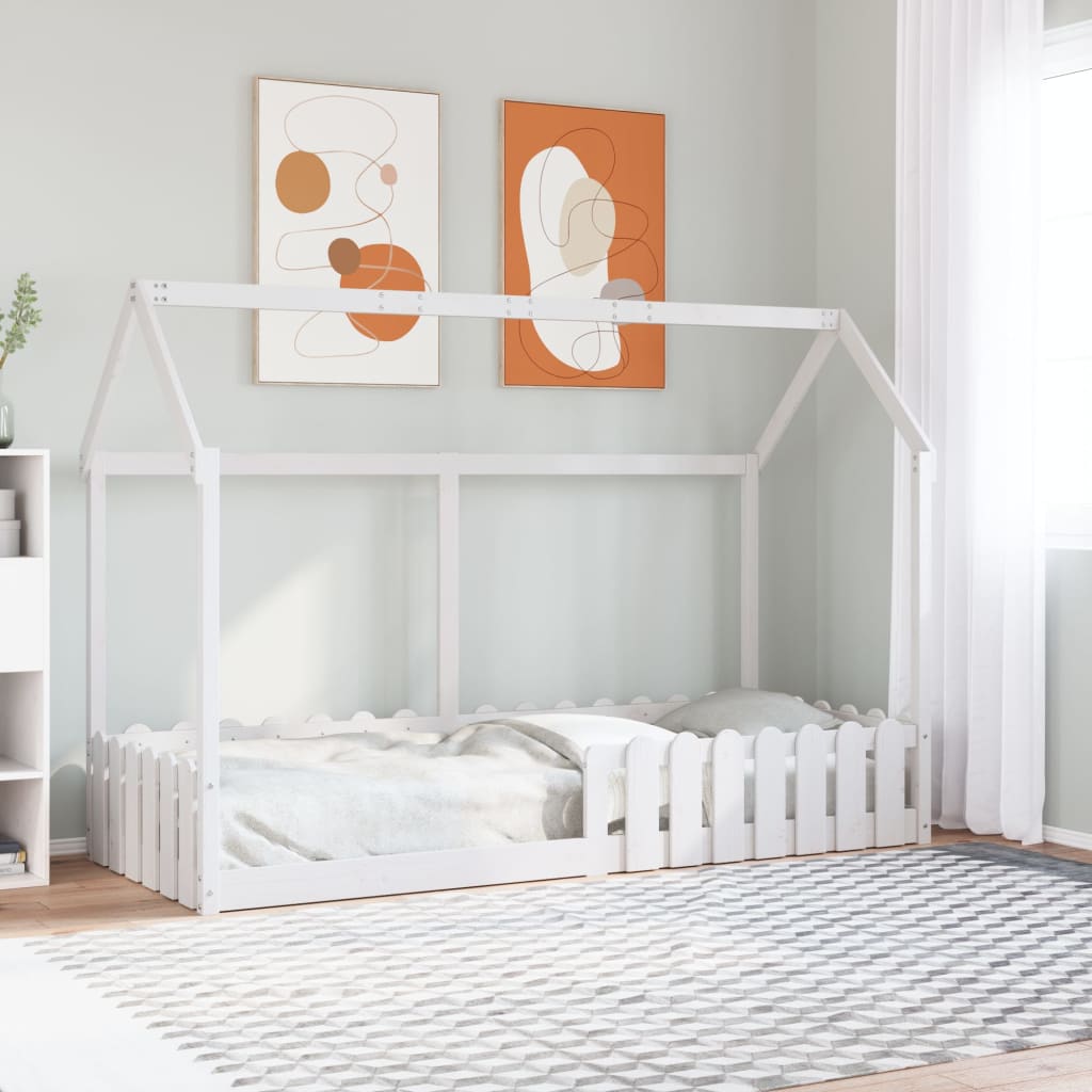vidaXL Kids' House Bed Frame without Mattress