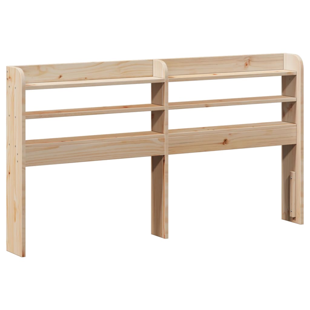 vidaXL Bed Frame without Mattress 150x200 cm Solid Wood Pine 6