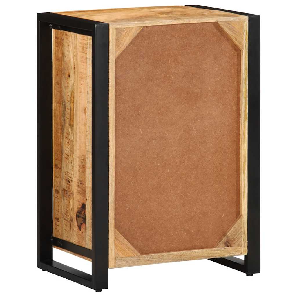 vidaXL Drawer Cabinet 50x35x70 cm Solid Rough Wood Mango 6