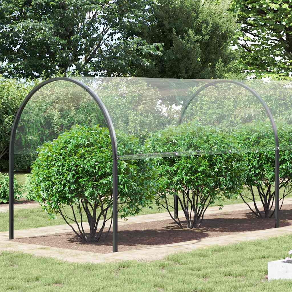 Clear Tarpaulin with Eyelets PVC Width 4 m 12 m