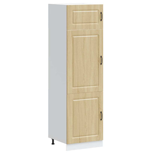 vidaXL Kitchen Cupboard Kalmar Sonoma Oak Engineered Wood 2