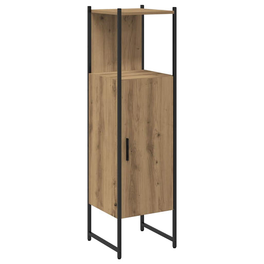 Bathroom Cabinet 33x33x120,5 cm Engineered Wood Artisan oak