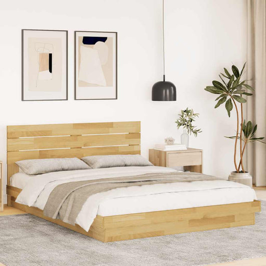 Bed Frame with Headboard without Mattress 150 cm 200 cm