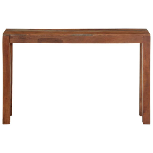 vidaXL Console Table 120x30x76 cm Solid Wood Acacia 2
