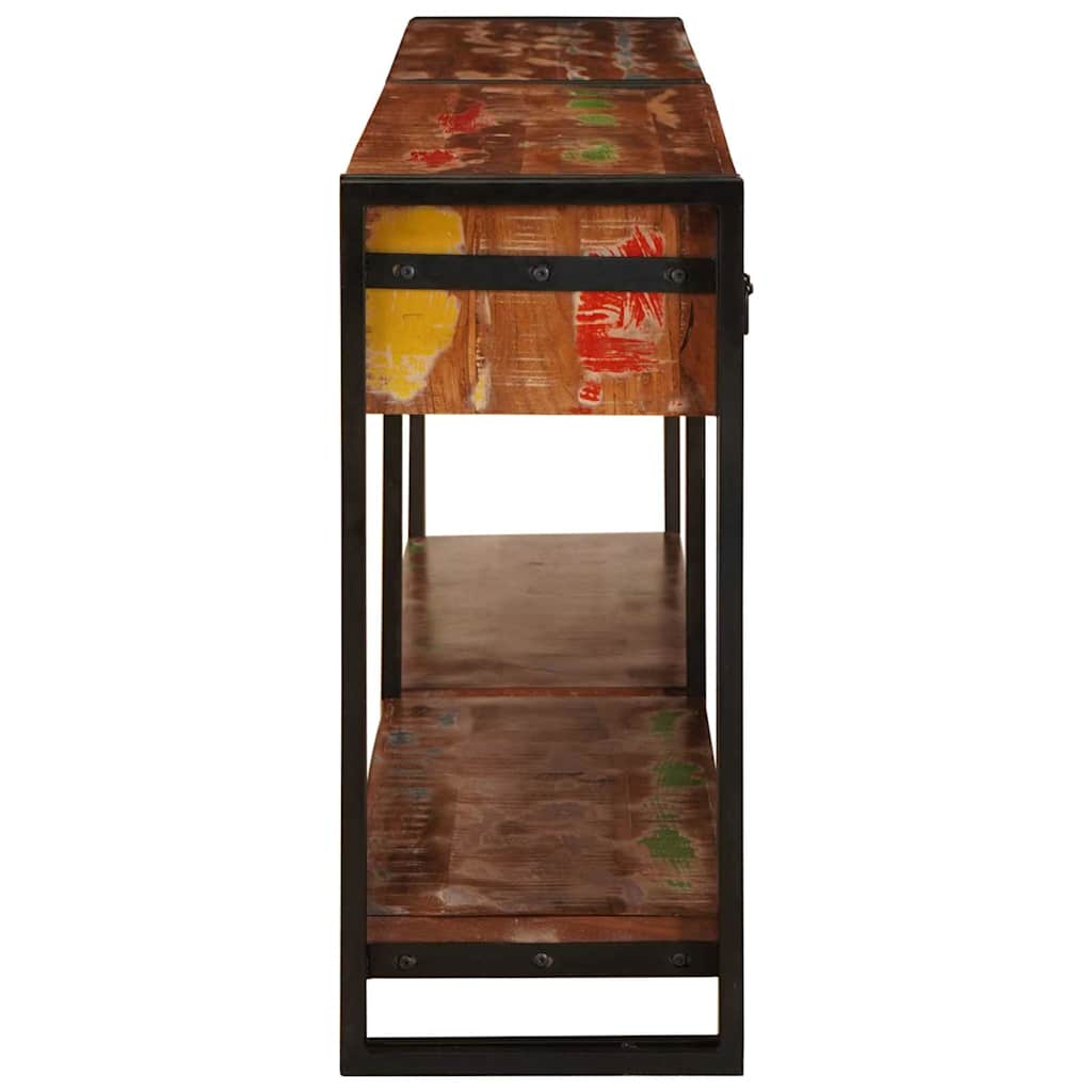 vidaXL Console Tables 2 pcs Multicolour 200 x 33 x 75 cm 6