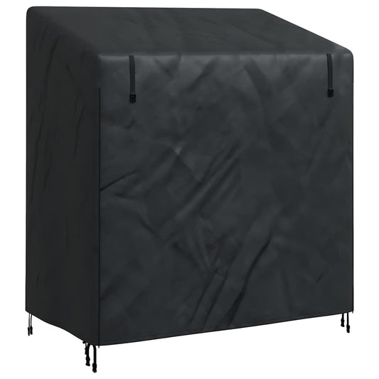 Outdoor Swing Cover Black 600D Oxford Fbric 155 x 95 x 140/165 cm 600D Oxford fabric
