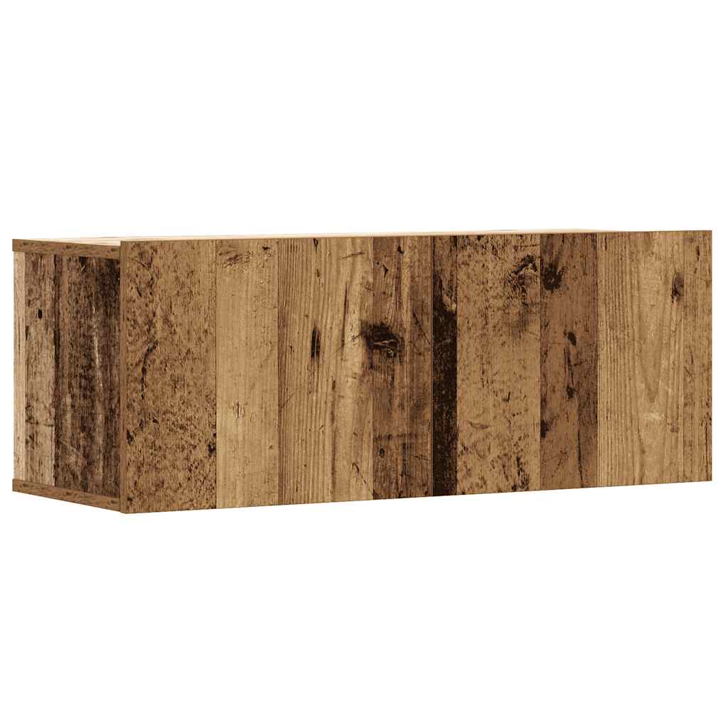 vidaXL 6 Piece TV Cabinet Set Wall-mounted Old Wood Engineered Wood 6