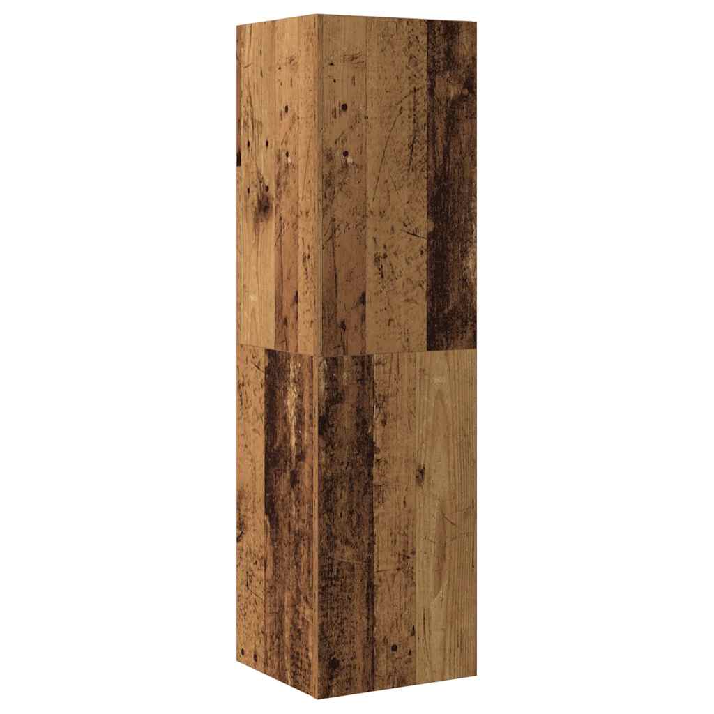 vidaXL 7 Piece TV Cabinet Set Wall-mounted Old Wood Engineered Wood 6