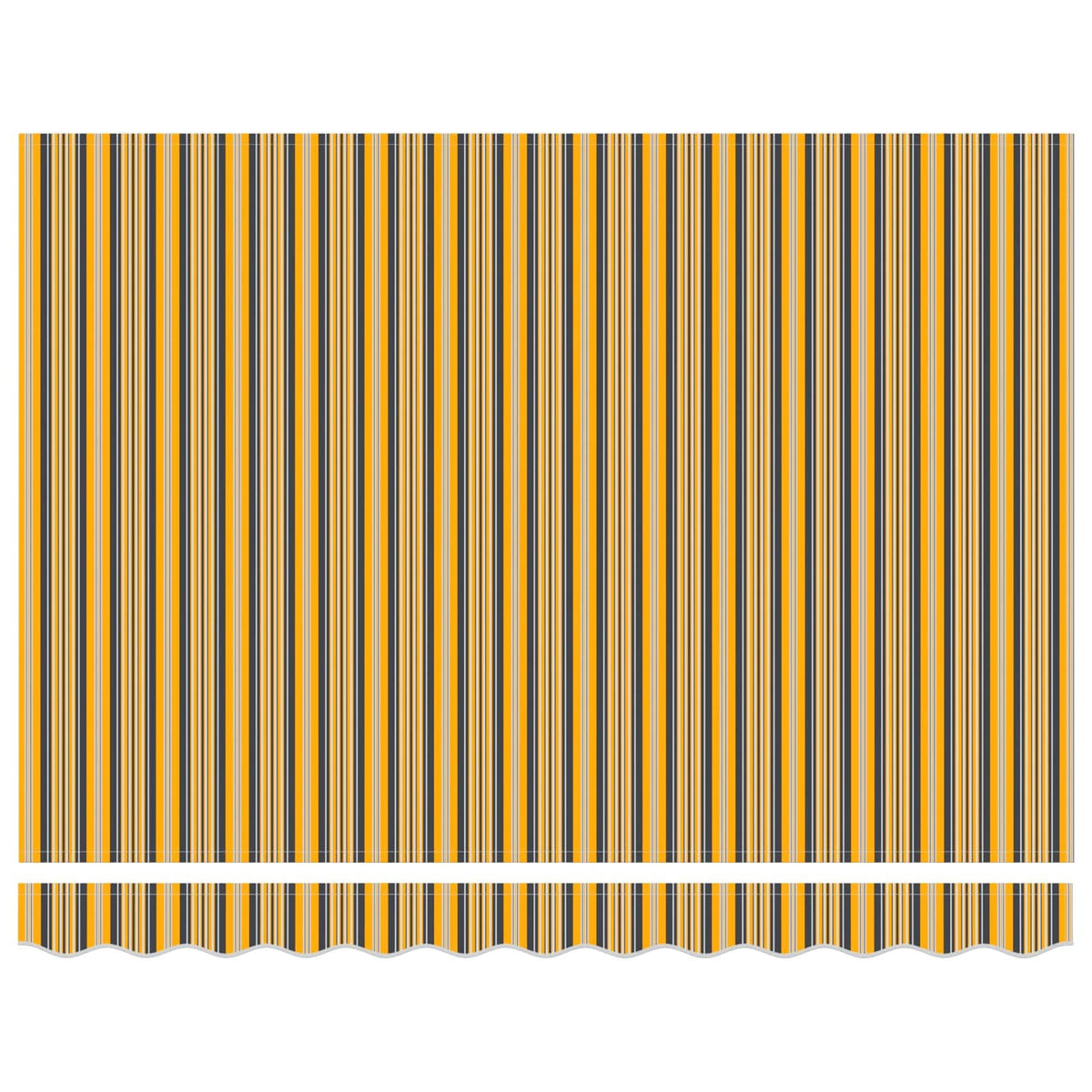 vidaXL Awning Frame Yellow and Grey 300 x 250 cm 6