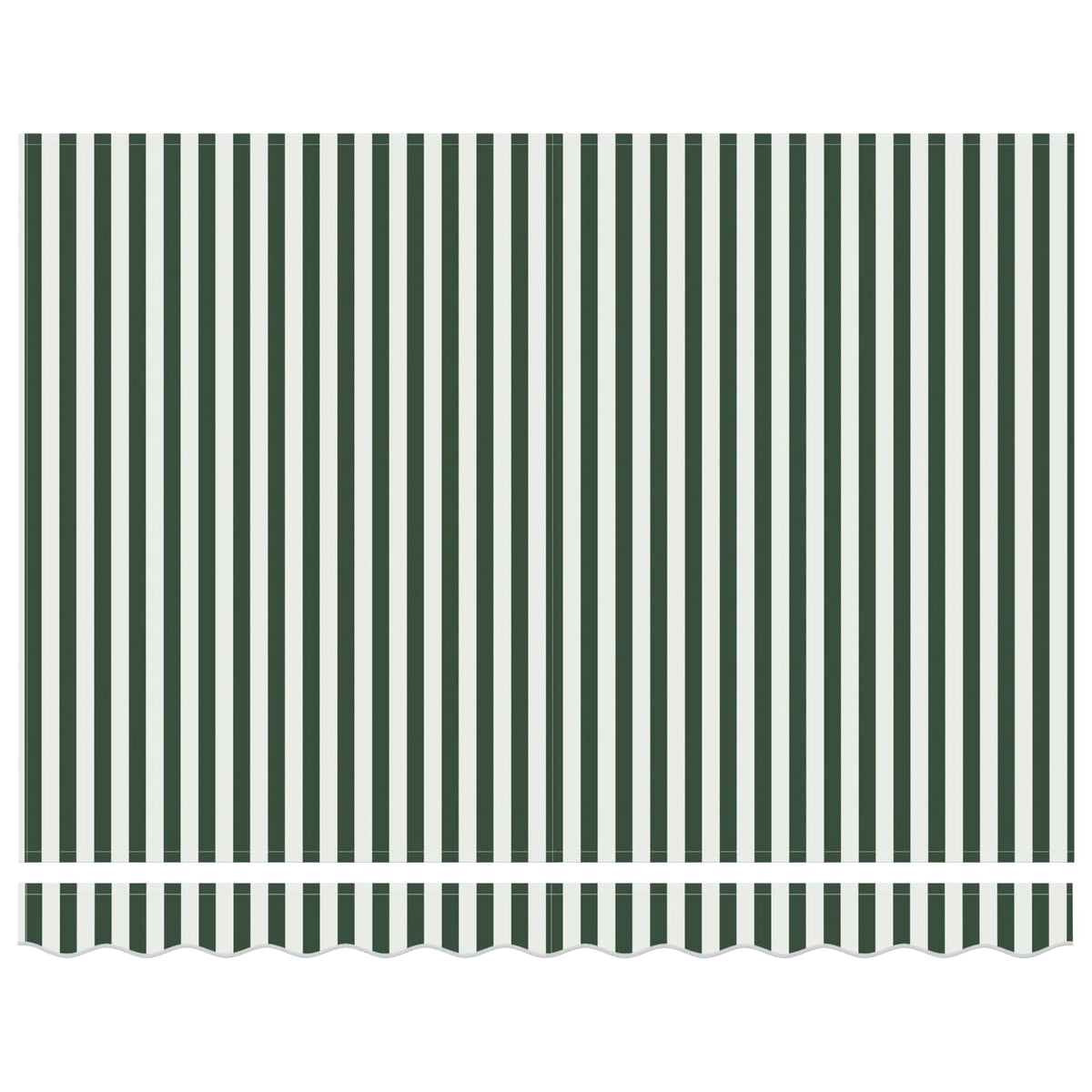 vidaXL Awning Frame Green and White 300 x 250 cm 6