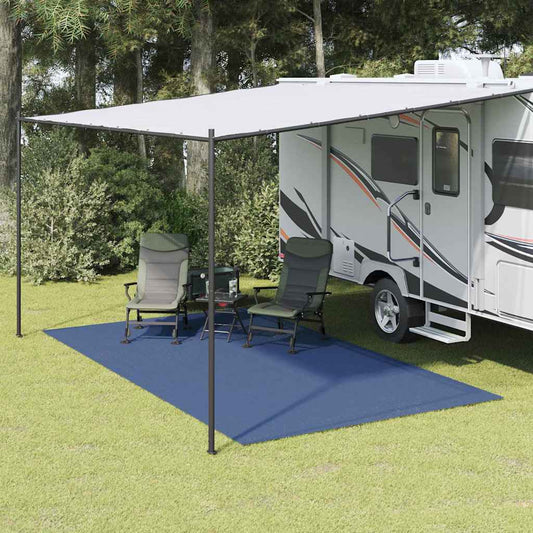Tent Carpet Blue 4 m 3.5 m
