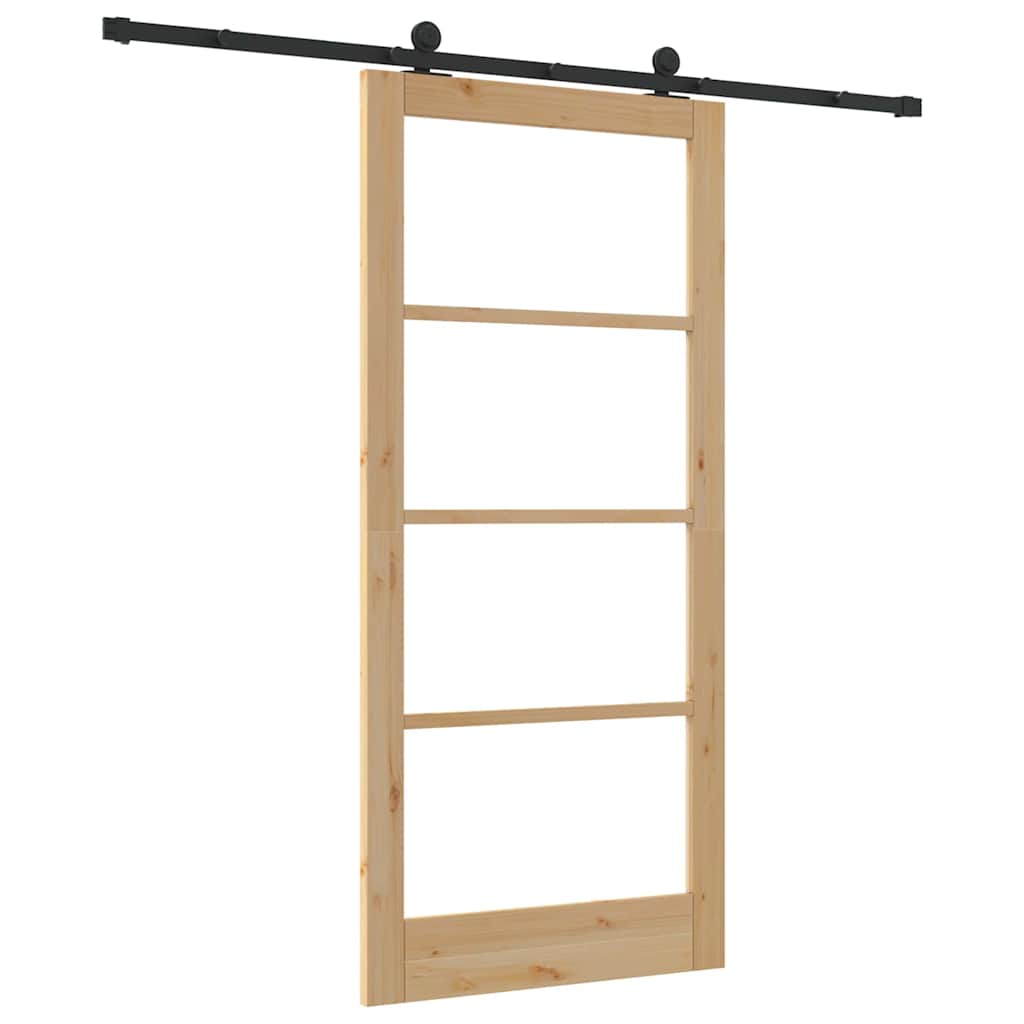 vidaXL Sliding Door ORKDAL Natural 93 x 202 cm 6