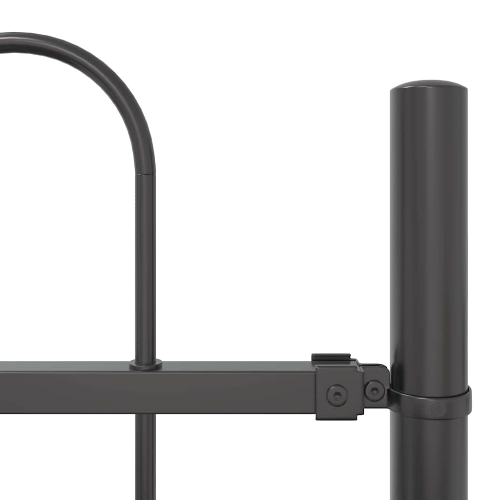 vidaXL Garden Fence BOXTEL 6 pcs 10.2 x 0.6 m Powder-coated Steel Grey 6