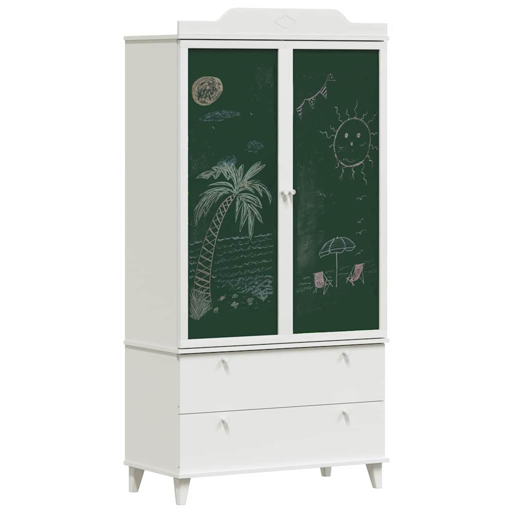 Kids Creative Storage ROROS 90 x 45 x 180 cm White