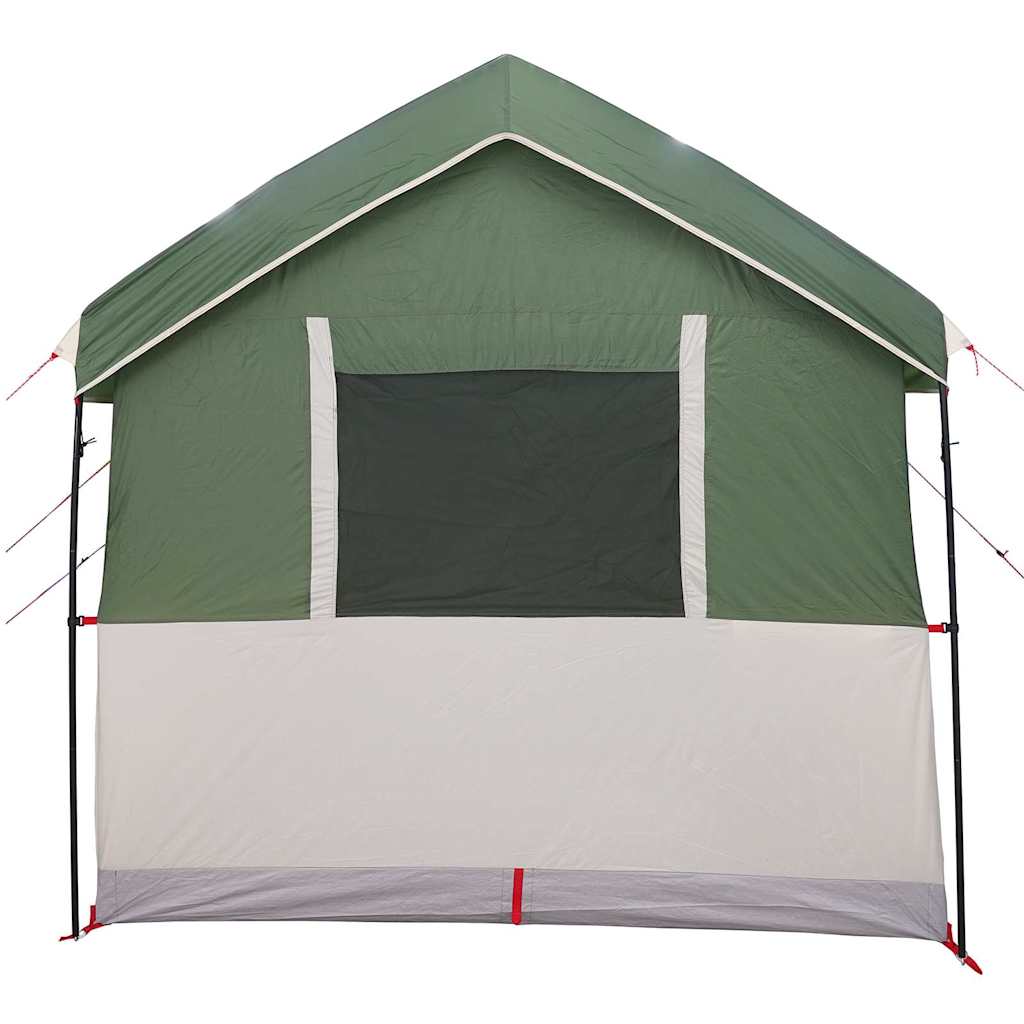 vidaXL Family Tent 4-Person 4-Person Green and White 6