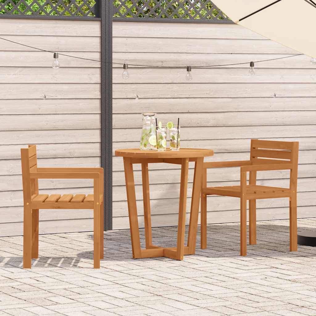 vidaXL 5 Piece Garden Dining Set Solid Wood Acacia