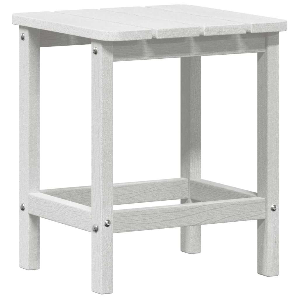 vidaXL Garden Chair 3 pcs White Polyethylene 6