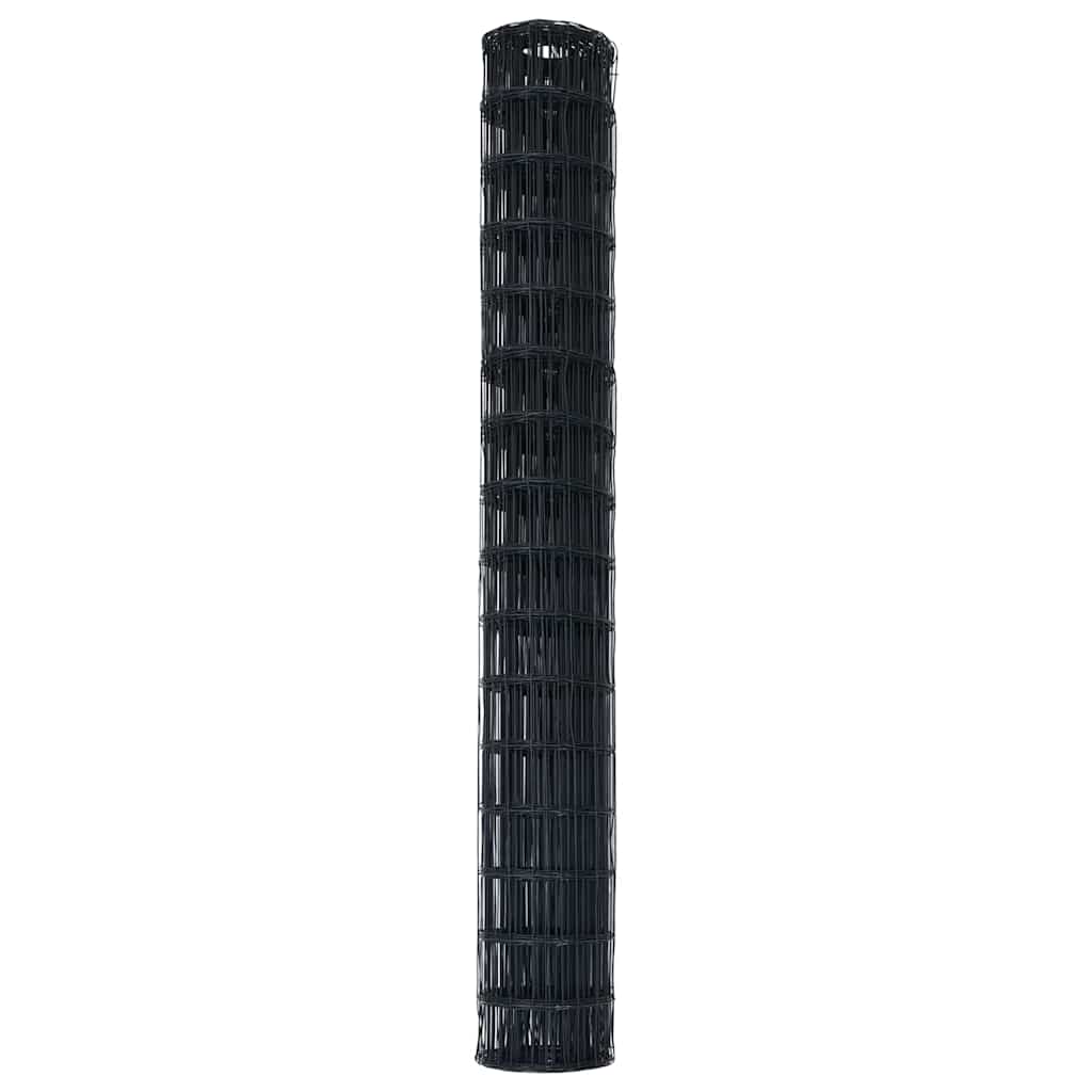 Euro Fence Steel Grey Length 10 m mesh Size 100 x 100 mm 1.6 m