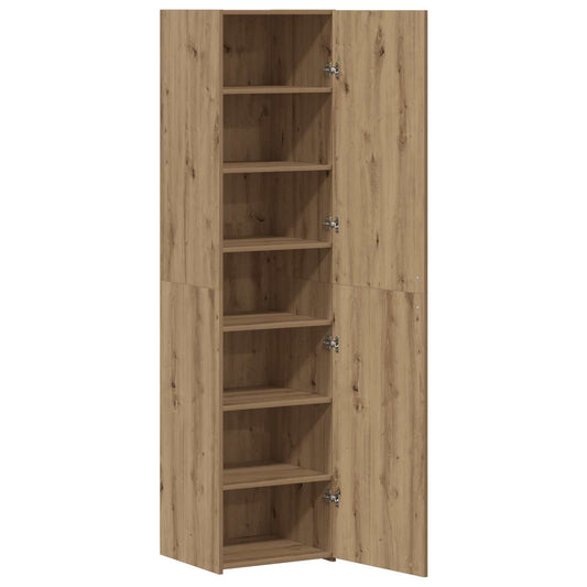 vidaXL Highboard Artisan Oak 45 x 42.5 x 185 cm 2