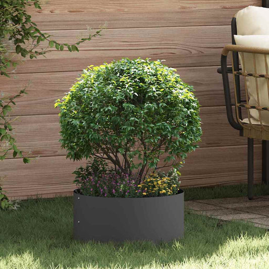 Planter Ring 40 x 40 x 20 cm Cold-rolled Steel 5 pcs 40 cm Black