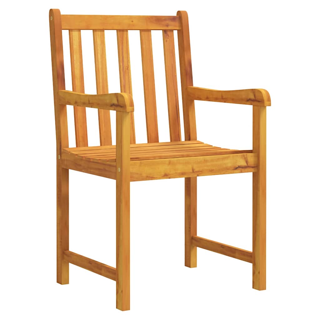 vidaXL Garden Dining Set 3 pcs Brown Solid Acacia Wood 6
