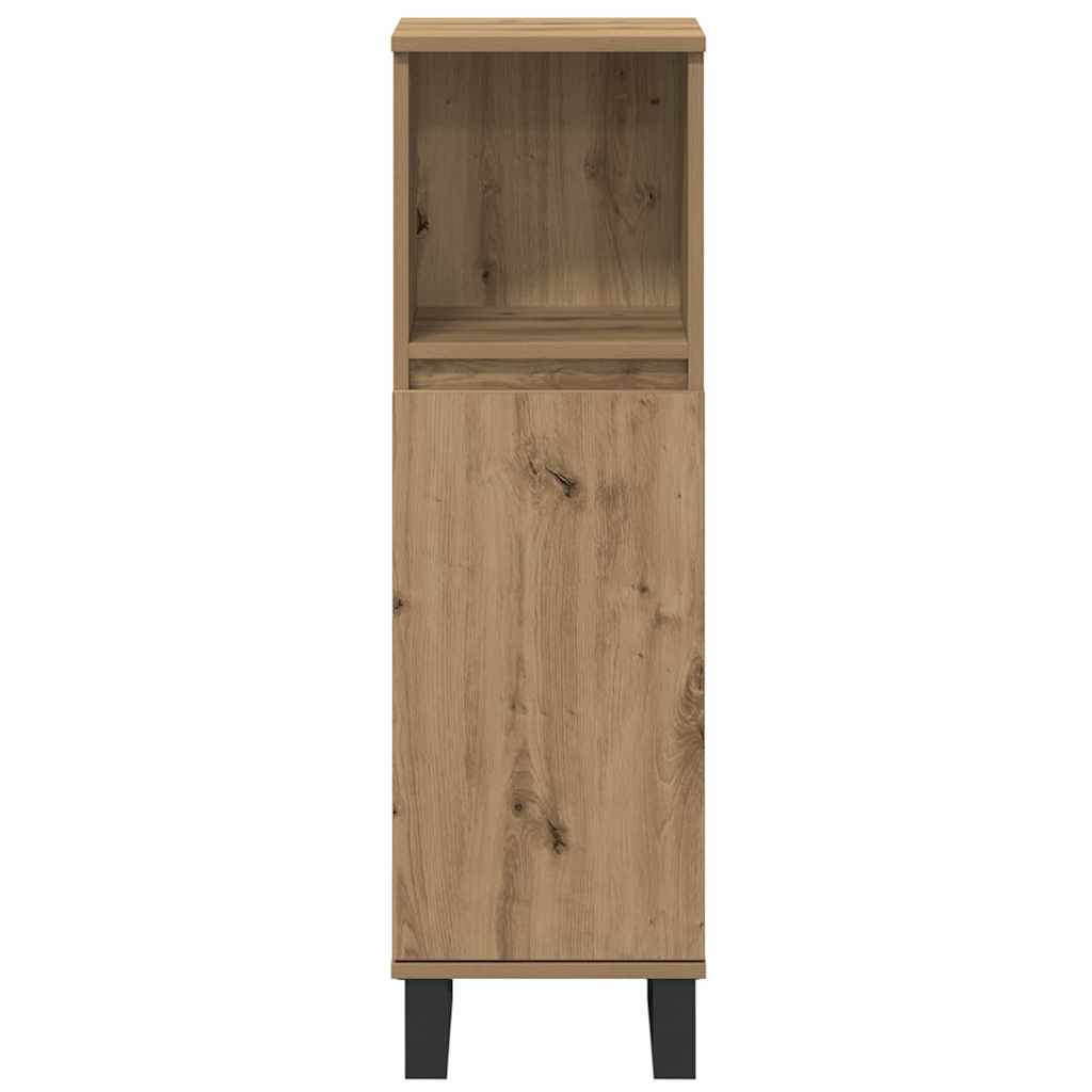 vidaXL Bathroom Furniture Set 3 pcs Brown Engineered Wood 6
