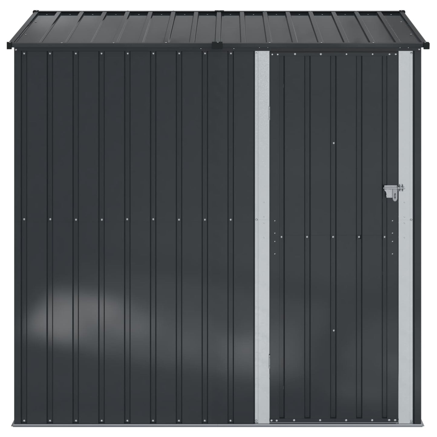 vidaXL Garden Sheds Anthracite 203 x 85.5 x 200 cm Metal 6