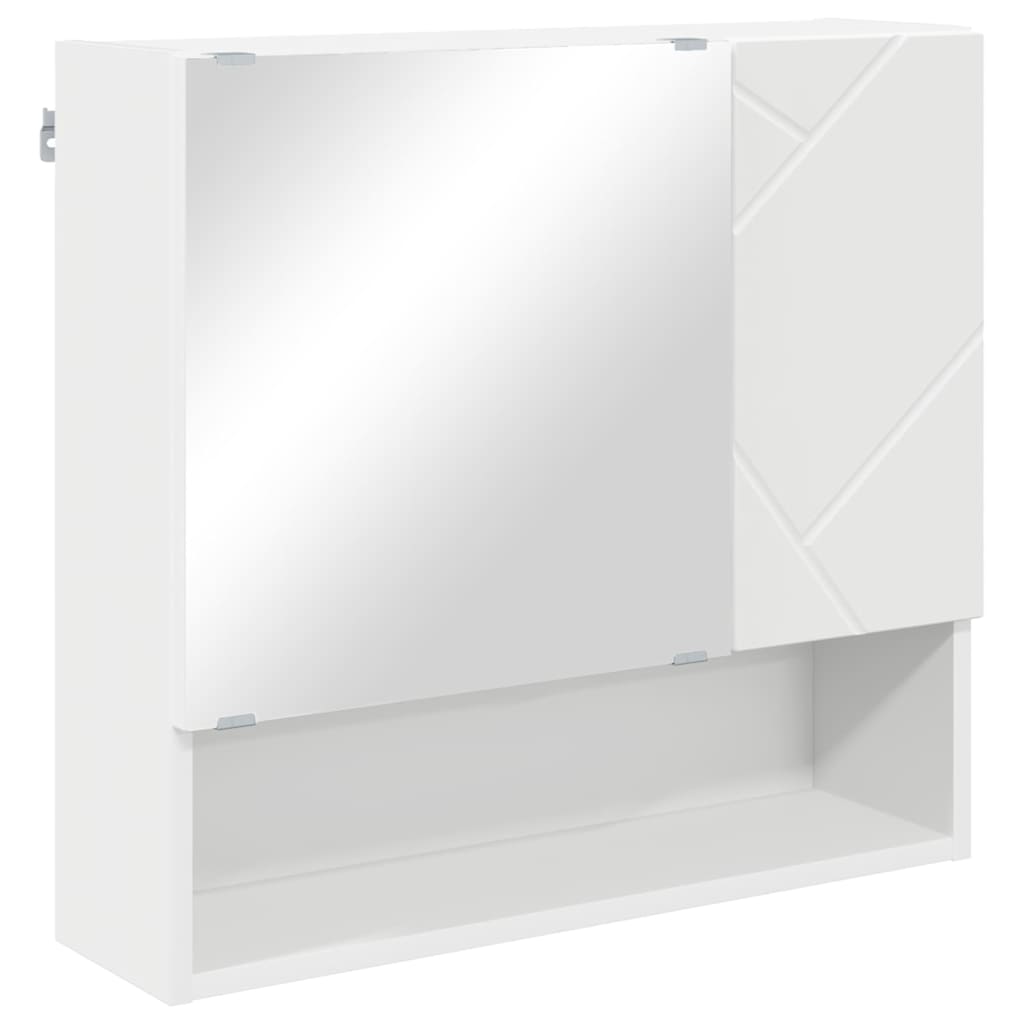 vidaXL Bathroom Furniture Set 4 pcs White 61 x 35 x 64 cm 6