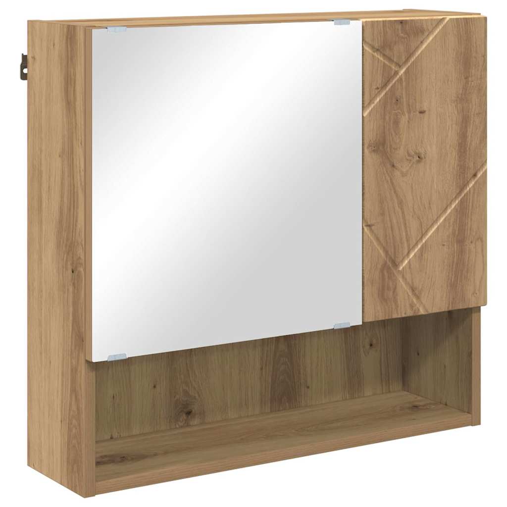 vidaXL Bathroom Furniture Set 4 pcs Artisan Oak 61 x 35 x 64 cm 6