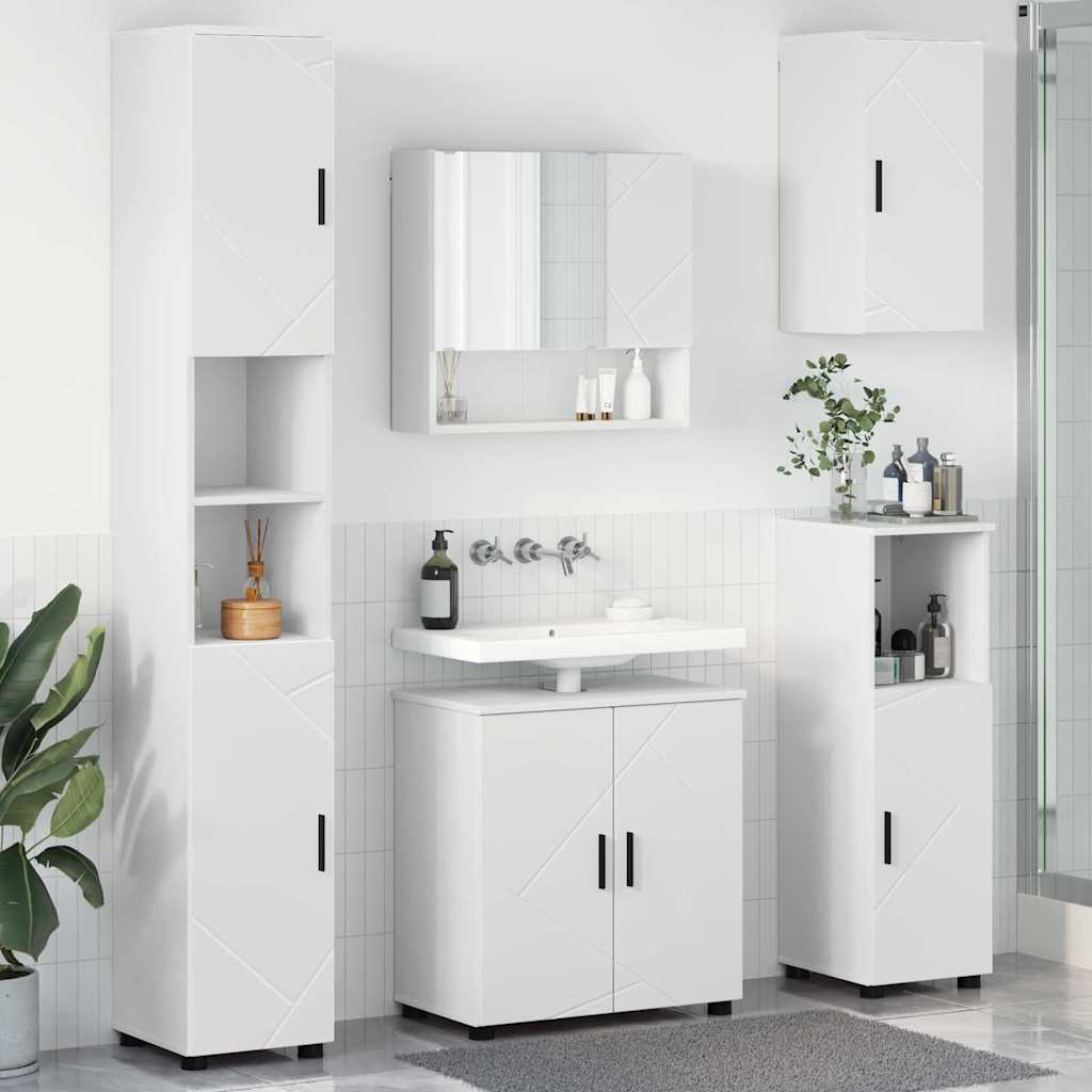 vidaXL Bathroom Furniture Set 5 pcs 61 x 35 x 64 cm