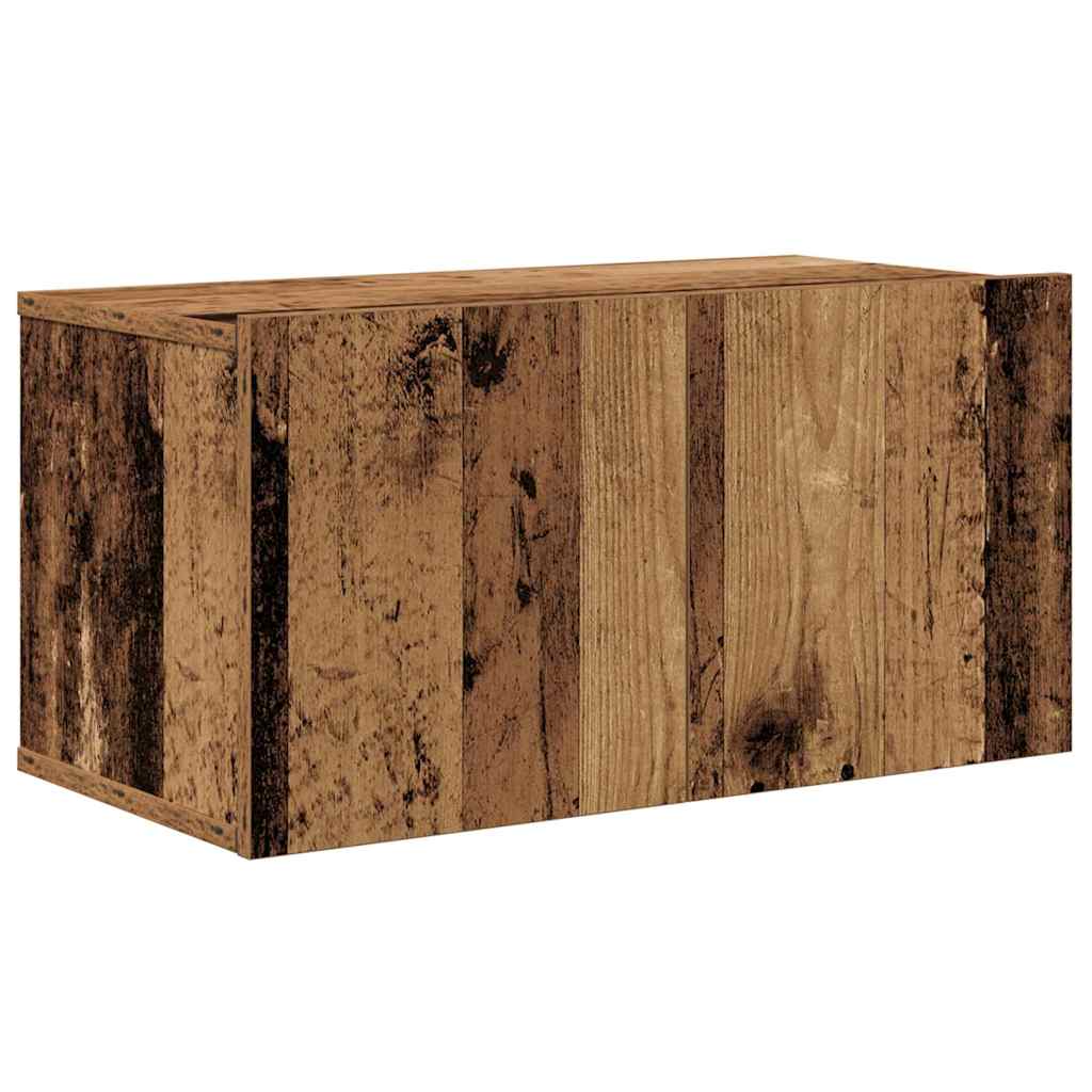 vidaXL TV Cabinet Set 8 pcs Old Wood Engineered Wood 6