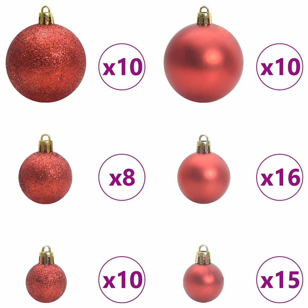 vidaXL Artificial Christmas Tree 270 cm 300 LEDs Warm White 6