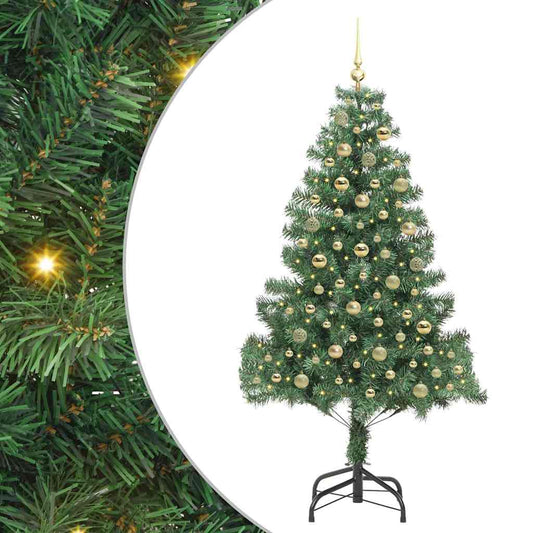 vidaXL Christmas Tree Green 180 cm PVC 2
