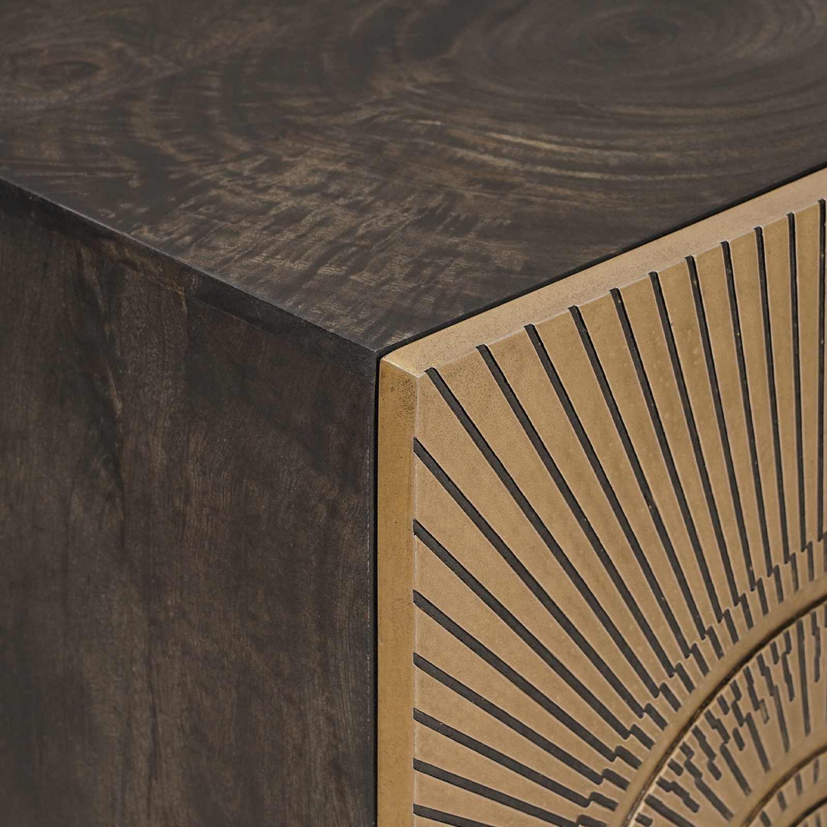 vidaXL Sideboard Brass 105 x 30 x 70 cm 6
