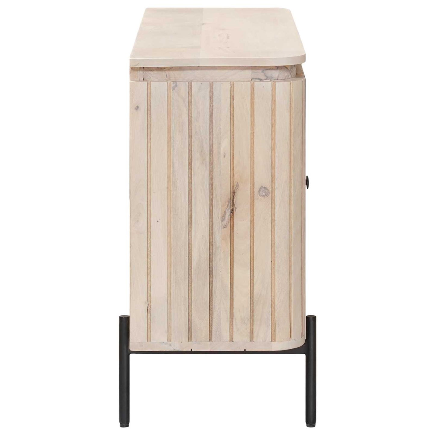 vidaXL Sideboard 105 x 30 x 65 cm Solid Mango Wood and Engineered Wood 6