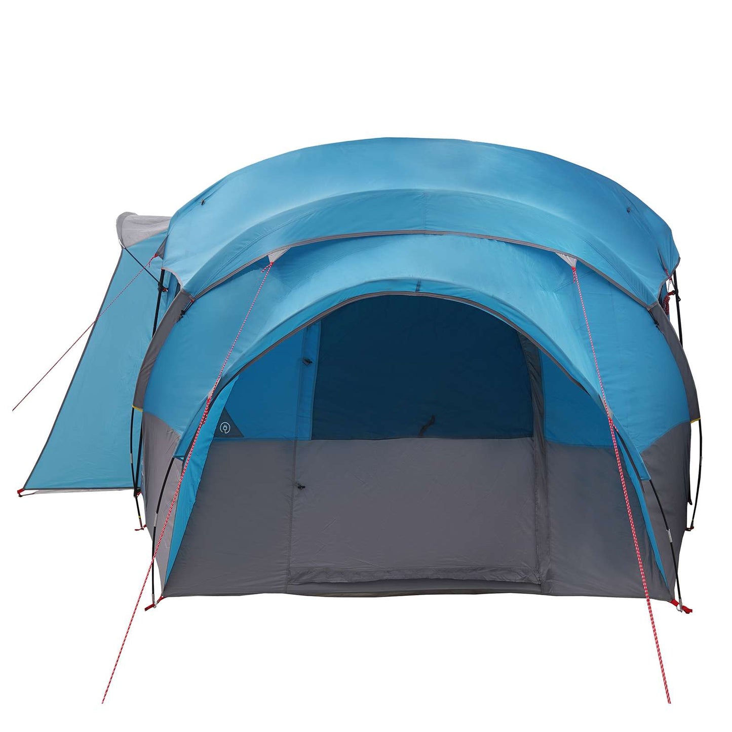 vidaXL Family Tent with Rainfly Water-resistant 10-Person Blue 6