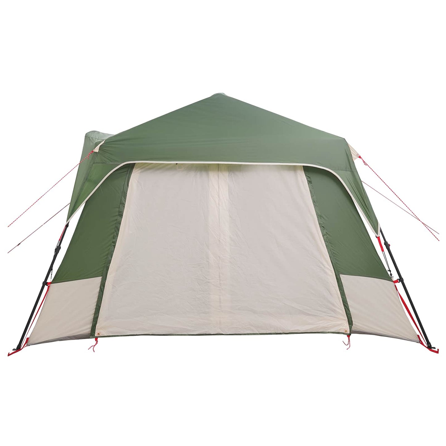 vidaXL Instant Tent 8-Person Green 185T Polyester with PU Coating 6
