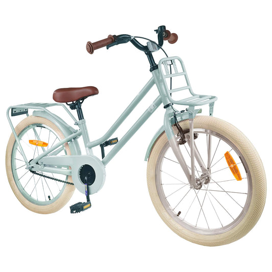 vidaXL Kids Bike 18 Inches for 5-7 Years Old Light Green 2