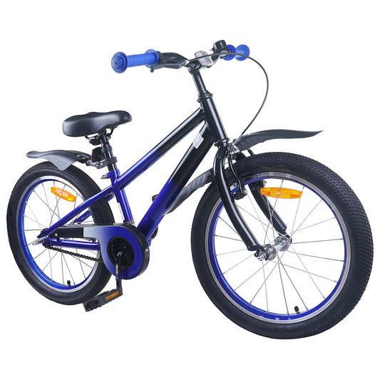 vidaXL Kids Bike 20 Inches for 6-11 Years Old Blue Black 2