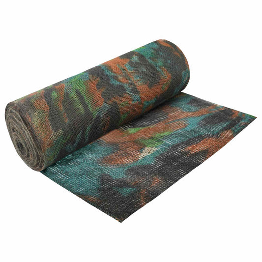 vidaXL Jute Roll 200 x 5000 cm Camouflage 2