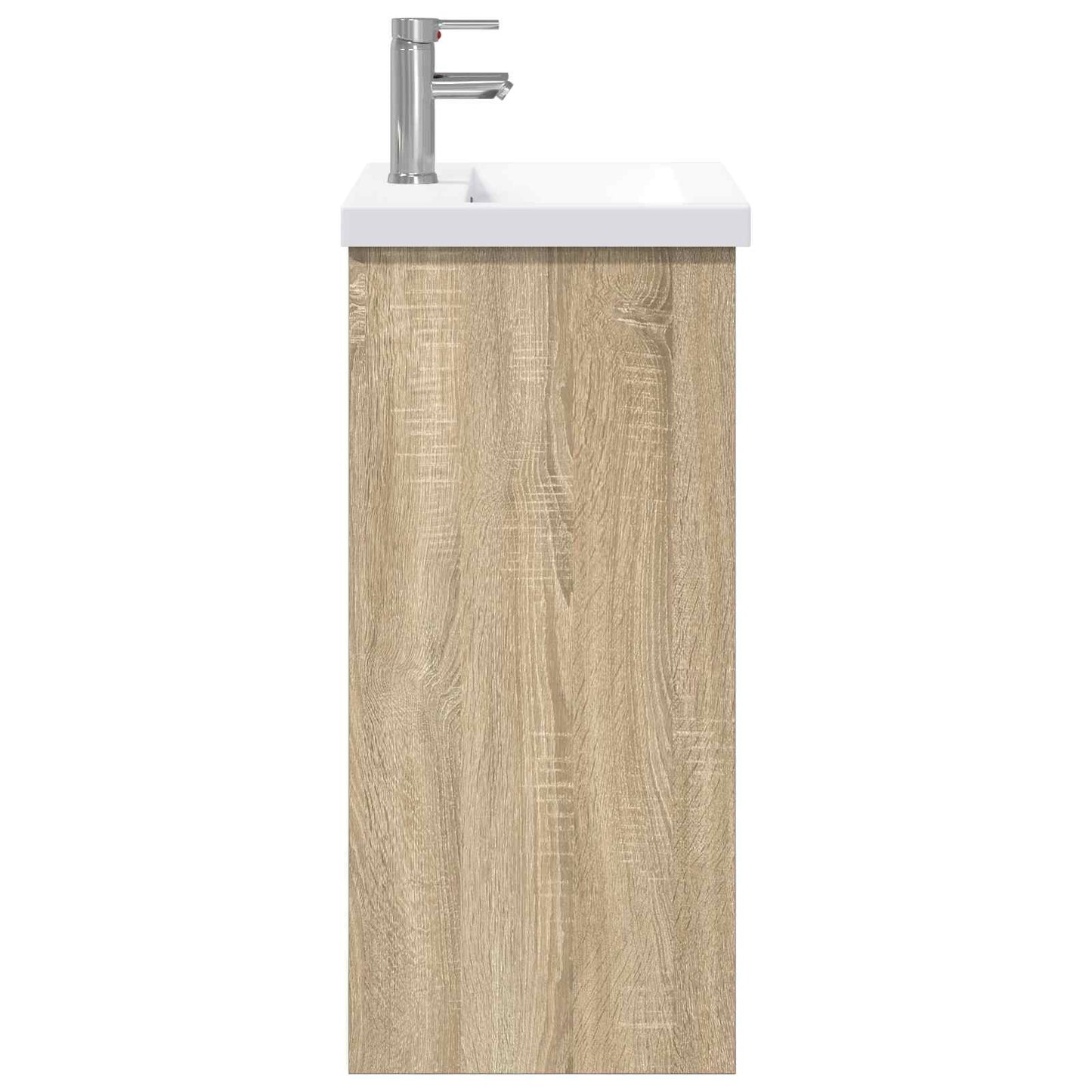 vidaXL Bathroom Furniture Set Sonoma Oak 81 x 40 x 84.5 cm 6