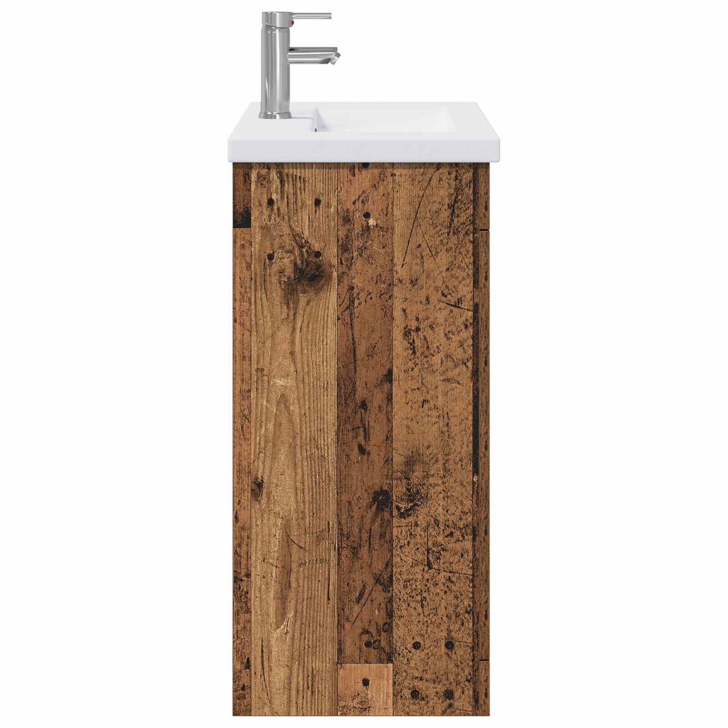 vidaXL Bathroom Furniture Set Old Wood 81 x 40 x 84.5 cm 6