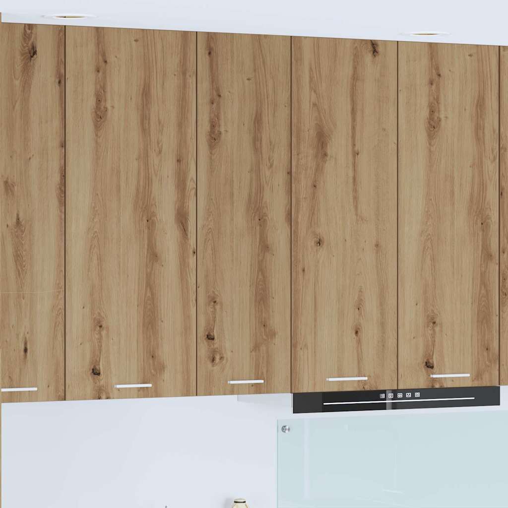 Kitchen Base Cabinet "Lyon" Engineered Wood Artisan Oak 1x hanging cabinet (1 door) 30 cm wide 100 cm high