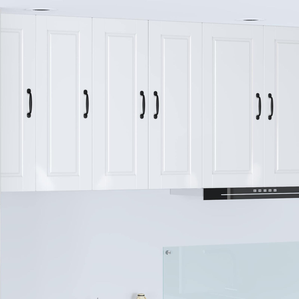 vidaXL Kitchen Base Cabinet "Porto" Engineered Wood High Gloss White