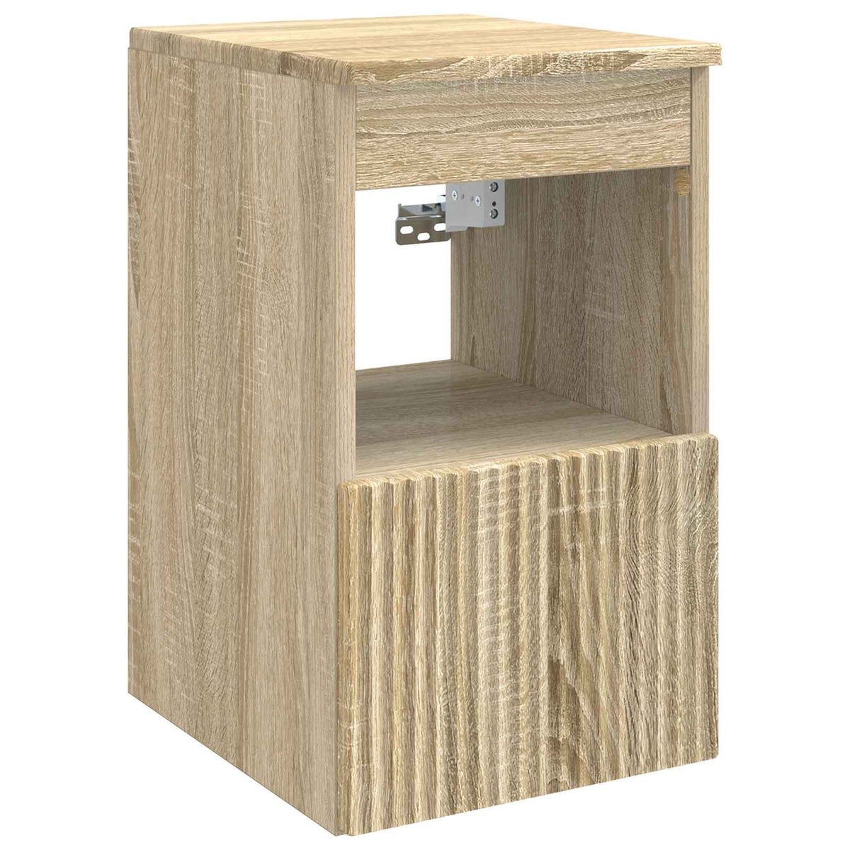 vidaXL Bathroom Furniture Set 3 pcs Sonoma Oak Engineered Wood 6