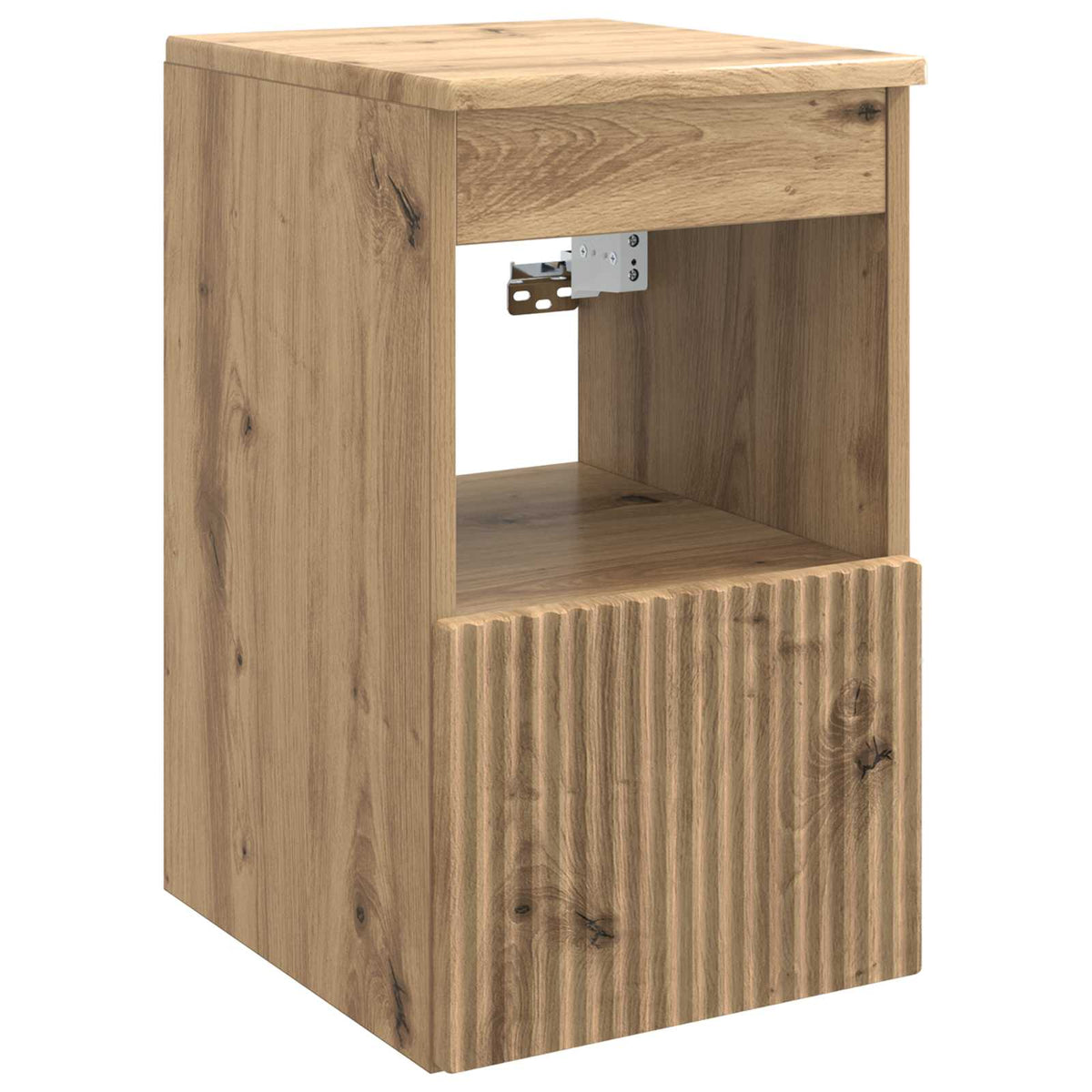 vidaXL Bathroom Furniture Set 3 pcs Artisan Oak Engineered Wood 6