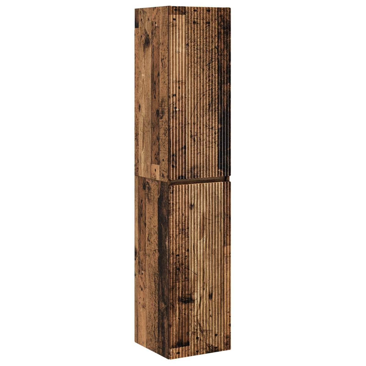 vidaXL Bathroom Furniture Set 3 pcs Old Wood 33 x 34.5 x 160 cm 6